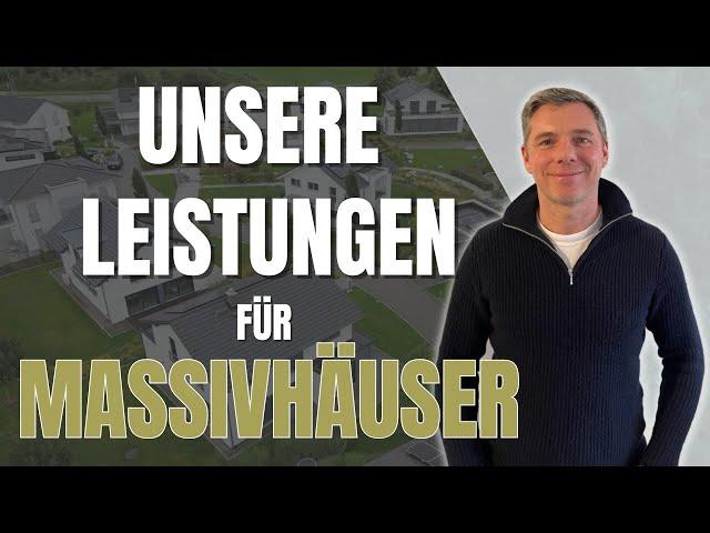 Massivhaus bauen: hier findest du Infos und Tipps