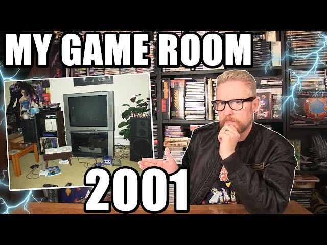 MY GAMES ROOM FROM 2001 - Happy Console Gamer