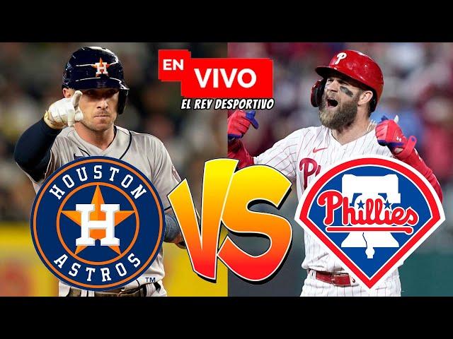 EN VIVO Philadelphia Phillies vs Houston Astros 27/08/2024