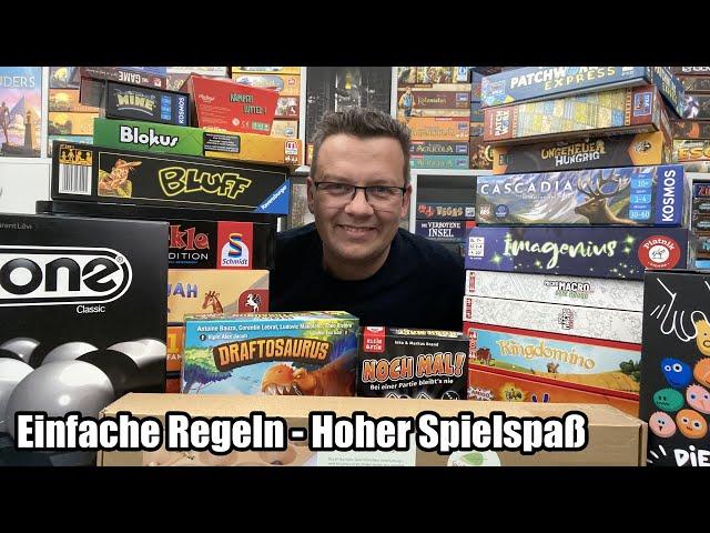 Einfache Regeln - hoher Spielspaß! Die Top Spiele die sich auch lohnen!