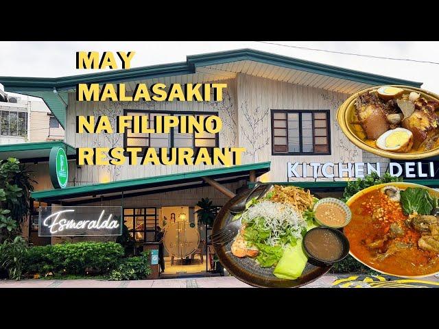 Filipino Comfort Food Esmeralda Kitchen Magandang Dalahan ng Buong Pamilya at mga Balikbayan