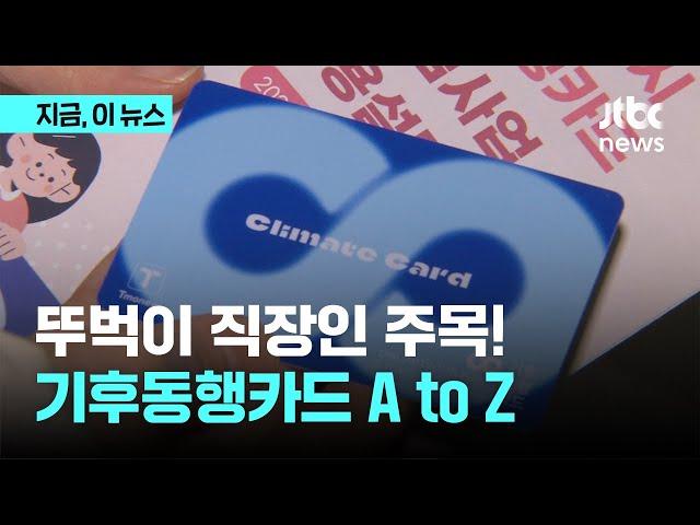 "이건 알고 타야" 기후동행카드 A to Z｜지금 이 뉴스