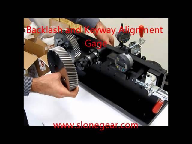 Backlash & Keyway Alignment Gage