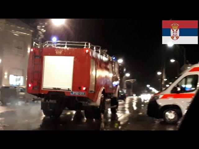 Old Ziegler Fire Truck Responding Code 2 | FRB Belgrade