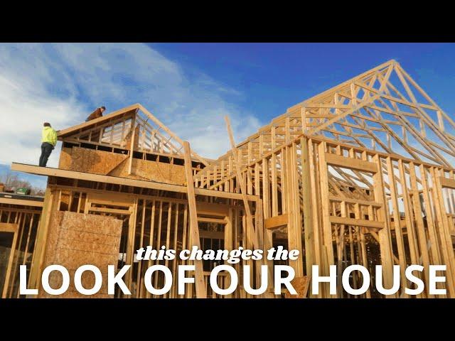 We've Got DORMERS | a better look at what our HOUSE will really LOOK LIKE