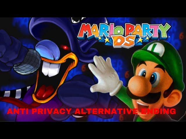 Mario Party DS Anti Privacy Host hoedown | ALTERNATIVE ENDING