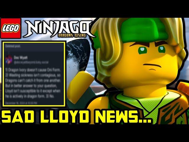 Lloyd CAN Get Wasting Sickness...  Ninjago Dragons Rising Future News and Theory!