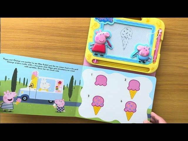 Peppa Pig’s Drawing Adventures: Read Aloud Book and Drawing Pad for Children and Toddlers