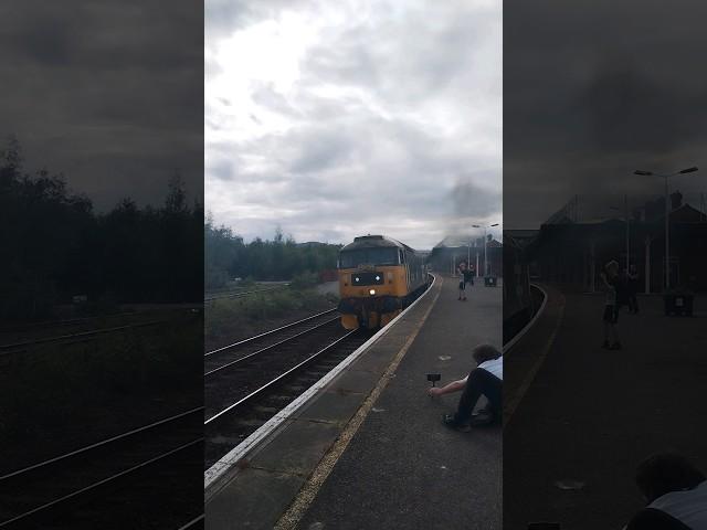 LSL Class 47 Galloway Princess speeds through Llandudno Junction 10/05/23