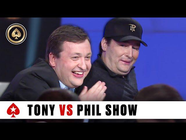 Phil Hellmuth vs Tony G: FUNNIEST moments ️ Best of The Big Game ️ PokerStars