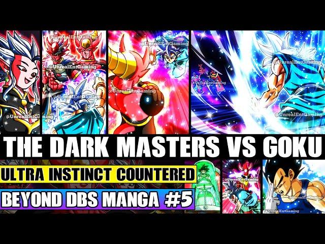 Beyond Dragon Ball Super Ultra Instinct Goku Vs The Dark Masters! Gokus Powers Countered