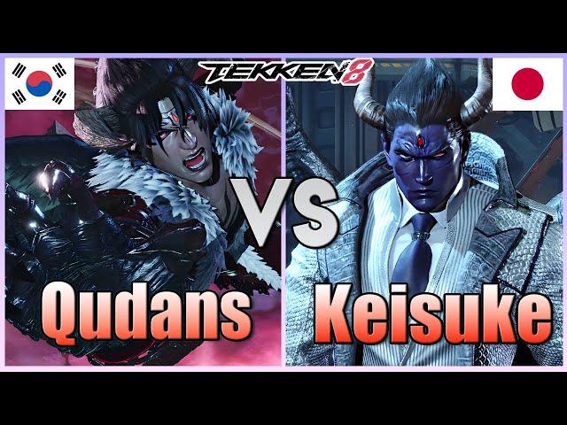 Tekken 8  ▰  Qudans (#1 Devil Jin) Vs Keisuke (#1 Kazuya) ▰ High Level Matches!