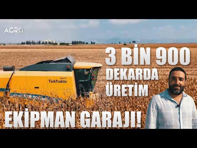 3 Bin 900 Dekarda Üretim Yapan Tarım İmparatoru Ekipman Garajını Tanıttı! Ali Ensar Özgören