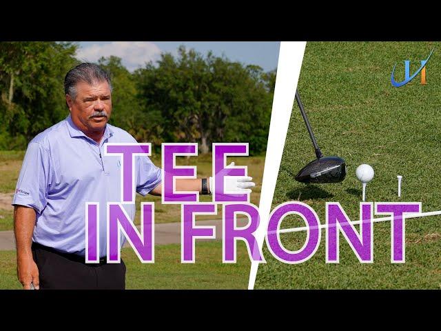 Tee in Front to Tee for Driver - John Hughes Golf