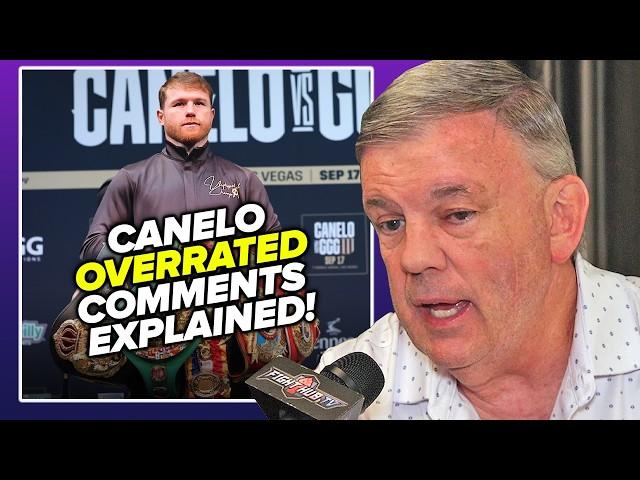 Teddy Atlas LAUGHS at thin skinned Canelo on overrated comments!