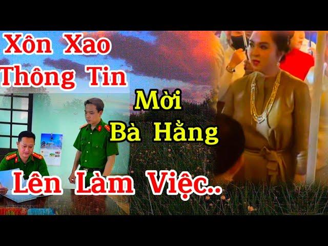 Nóng..xôn xao thông tin mời bà Hằng lên làm việc..