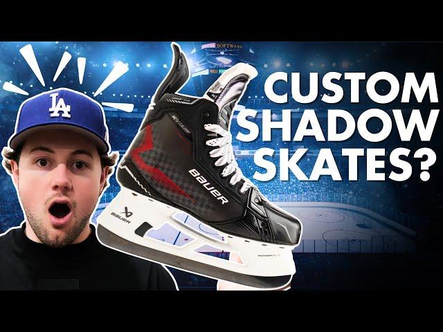 My new BAUER SHADOW Skates made with BAUER FITLAB!