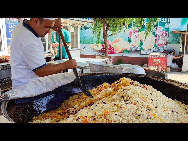 Best Uzbek pilaf making recipe | National food in Uzbekistan