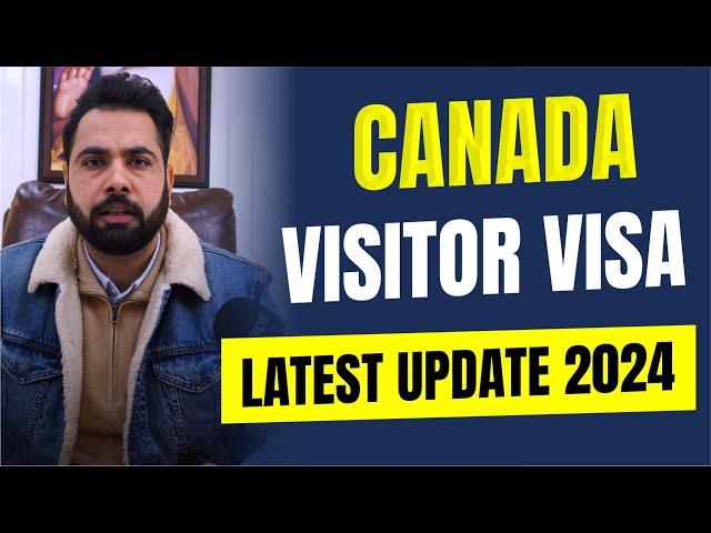 Don't Miss Out on Canada Visitor Visa Opportunities  in 2024 | Canada Visitor Visa Updates 2024