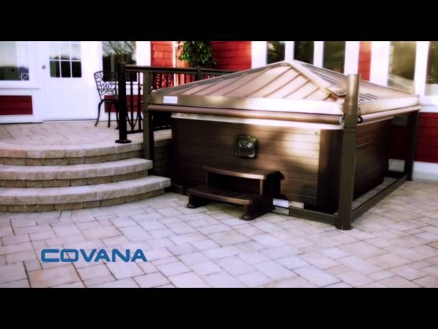 The Covana Hot Tub Cover / Automated Gazebo