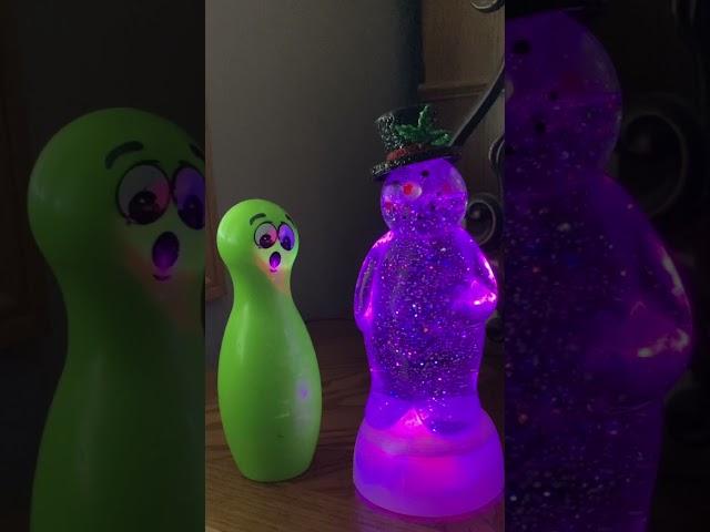Disco Snowman!!!  Green Vlog #7