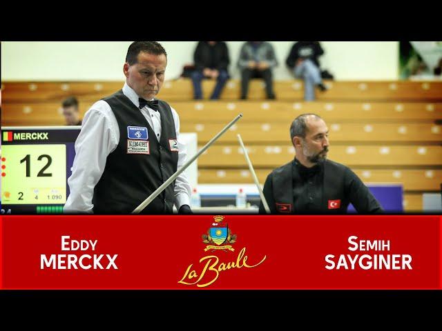 3-Cushion World Cup La Baule 2018 Merckx vs Sayginer