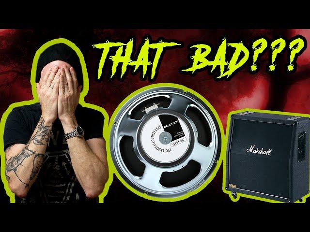 The worst GUITAR SPEAKER of all times? Kristian Kohle VS the G12T-75!