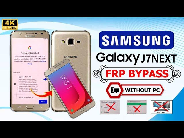 Finally Without Pc  2024 || Samsung Galaxy J7 Nxt Frp Bypass  Samsung J7 Nxt Frp Lock Remove Easy