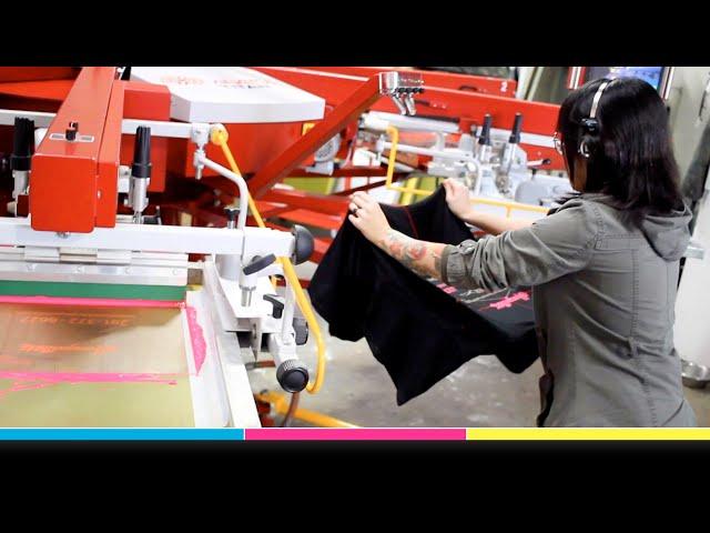 First Prints and First Impression - Anatol Titan M Automatic Screen Printing Press