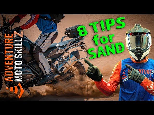 8 Proven Sand Riding Tips for ADV Motorcycle Riders