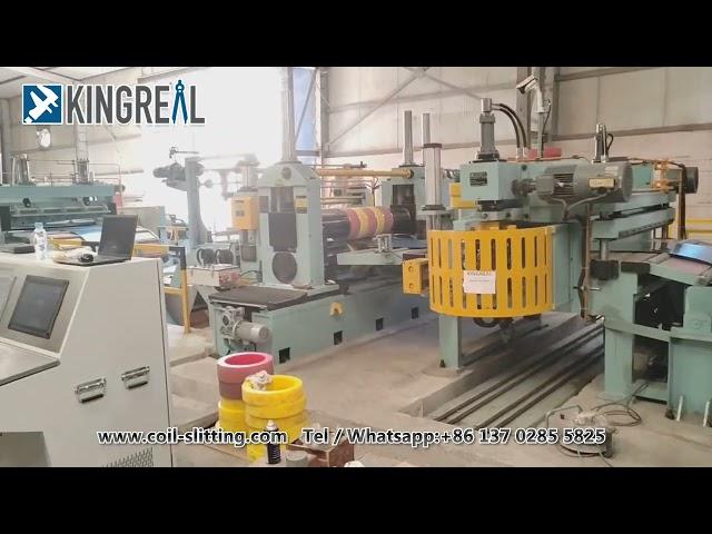 【High Quality Parts Guaranteed】 KINGREAL Stainless Steel Coil Slitting Machine, Narrow Strip Slitter