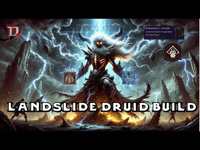 DIABLO 4 SEASON 5 BEST LANDSLIDE DRUID BUILD