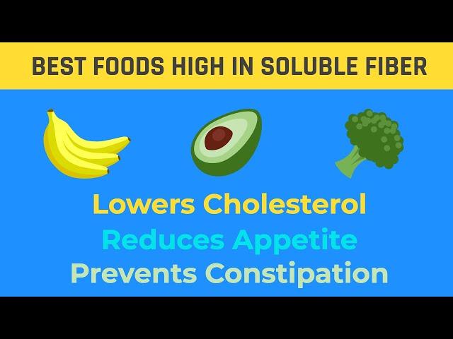 Best Foods High In Soluble Fiber(Food List)