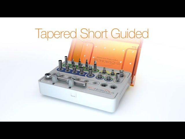 Tapered Short Guided Surgery kit from BioHorizons