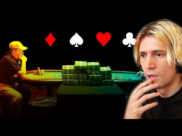 Poker's Greatest Tournament Run | xQc Reacts