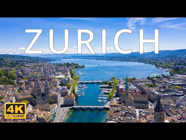 Zurich , Switzerland| 4K Drone Footage