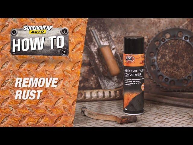 How to Remove Rust - SCA Rust Converter // Supercheap Auto