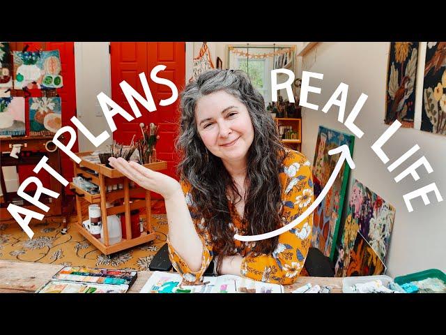 Making Art When Life Gets In The Way