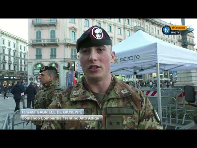 STRADE SICURE 2025 Esercito Italiano nelle strade durante le festività