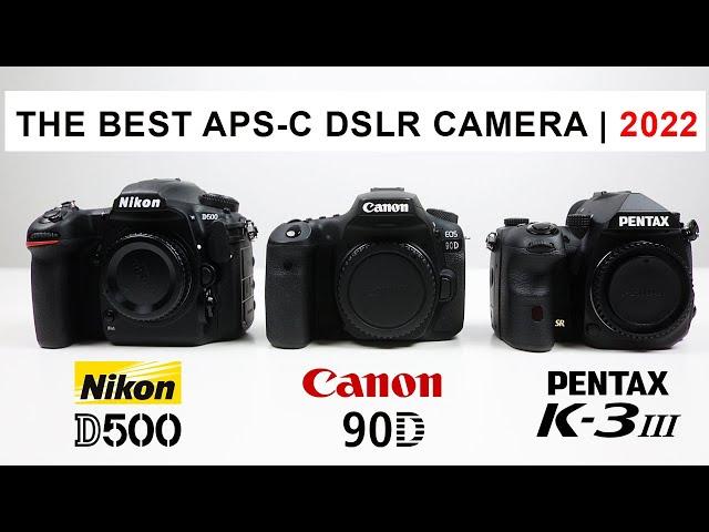 Best APS-C DSLR CAMERA of all Time : Nikon D500 vs Canon 90D vs Pentax K3 MKIII