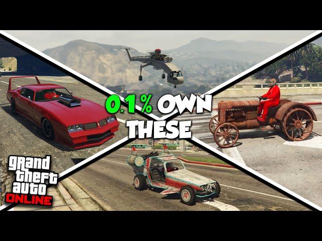 RARE Vehicles in GTA Online & How to Get Them | Secret Car Guide #2