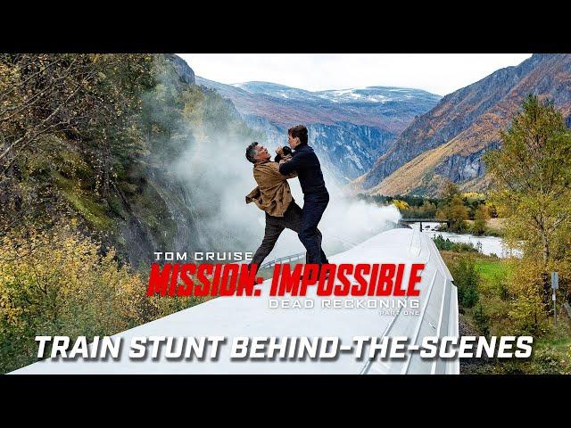 Mission: Impossible – Dead Reckoning | Train Stunt Behind-The-Scenes - Tom Cruise