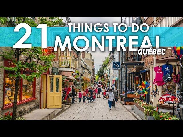 Best Things To Do in Montreal Canada 2024 4K