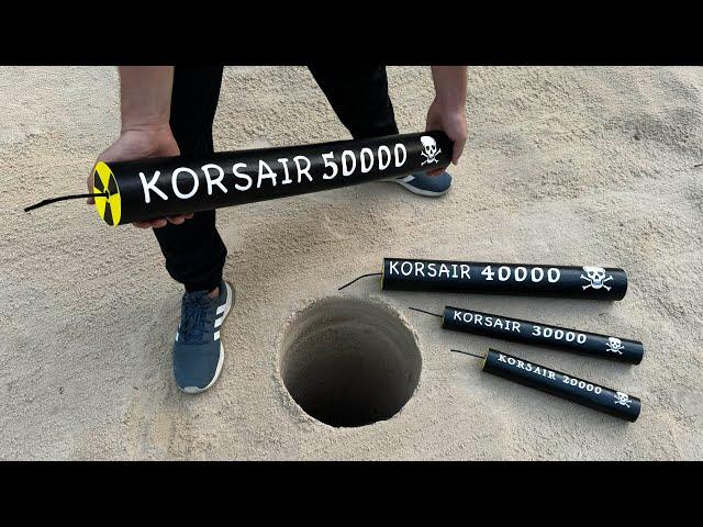 EXPERIMENT: Different Things In Very Deep Hole And Experiments With R/C Cars