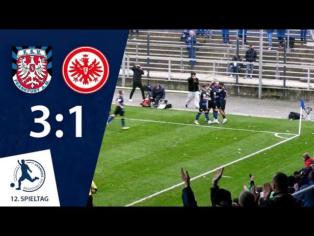 Heißes Stadtderby | FSV Frankfurt  - Eintracht Frankfurt II | 12. Spieltag RLSW