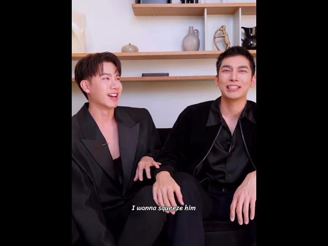 Mew tul teasing each other. #mewtul #mewsuppasit #tulpakorn
