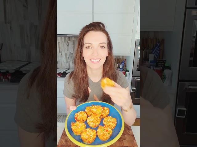 Easy Cauliflower Muffinsfull recipe is on my site: HungryHappens #grwm #fty #newvideo #viralvideo