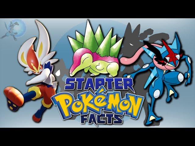 20 Starter Pokémon Facts