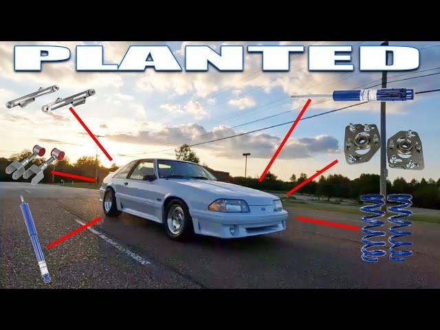 Fox body Mustang suspension done once, done right!