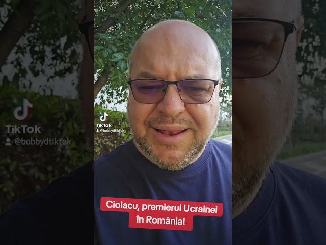 Ciolacu, premierul Ucrainei în România!